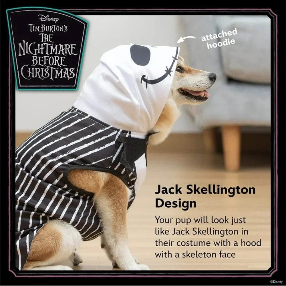 Jack Skellington Dog Hoodie